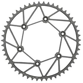 Kx-51-raw Dirt Tricks Rear Sprocket Chromoly 51t-520 Raw Kaw