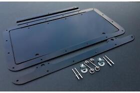 Dom-1205-bk Dominator Race Products Access Panel Dirt Universal Alum Black Kit