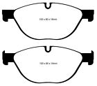Dp42019r Ebc Bmw Turbo Performance Yellowstuff Front Brake Pads 840655034322