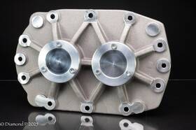 Dpi-0011-203-001 Dpi - Diamond P Industries Rear Bearing Plate Nostalgia Streeet And Race Series