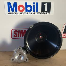 11-0977b Ecr Engines Nascar Used Racing Parts / Belt Alloy Ex