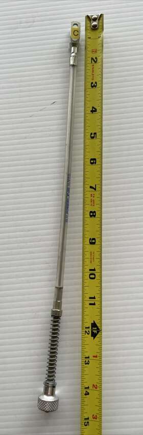 10.10023.00 Freeline Brake Rod Used #4 14.5 Inch Long Threaded With U Shaped Clevis Ends