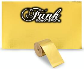 Funk Motorsport Funk-go-25 Gold Reflective Heat Tape 2 Inch X 8ft By Race Car Performance