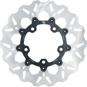 Gbrakes Gbd9008x Rear Wave Brake Rotor - Full-floating 11.8 Inch