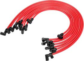 Acpoe01369-gc Gearcess Universal Spark Plug Wire Set - 10.5mm Red High Performance Fit Sbc 302
