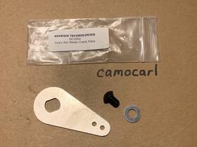 Gc1052 Genesis Technologies Crank Plate For Blade Arms Brand New