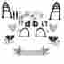 Hexifs1062280tcpdrop Helix Suspension Brakes And Steering Mustang Ii 2 Ifs Front End Kit For 1931 1959 Chevy W In Drop Spindles