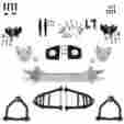 Hexifs1062289ytdrop Helix Suspension Brakes And Steering Mustang Ii 2 Ifs Front End Kit For 1978 1993 Dodge Truck W In Drop Spindles