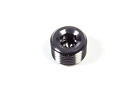 Hf-97044-blk Triple Race Components Black Aluminum In Npt Plug Fitting