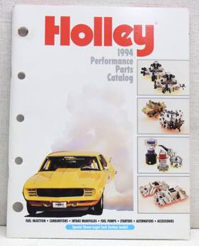 Holley L-30476 Performance Parts Catalog 1994