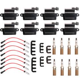 38590782 Javouka C1208 Uf-271 Square Ignition Coil And Spark Plug Wire Fit For Avalanche