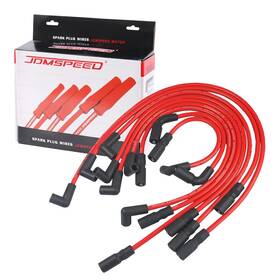 D074 Jdmspeed New Spark Plug Wire 10.5mm Replacement For Gmc Vortec V6 4.3l Red