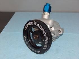 Ps-9008-al Jones Racing Products Aluminum Power Steering Pump With 4.5 Inch V-drive Pulley