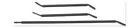 K910 Oer Mounting Brackets Front Spoiler Steel Black Chevy Set Of