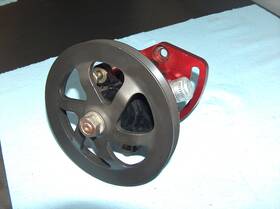 50010000 Krc Steering Components 50100 Racing Cast Iron Power Pump With Pulley Sbc Bracket