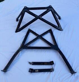 417825350b Lamborghini Atr Composites Carbon Fiber Engine Brace For Murcielago