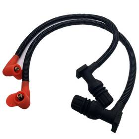 4012888 Lizapus 2pcs Spark Plug Wire Set Compatible With Polaris Ranger 800 2011-2014 Black