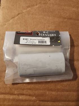 9181 Macs Silicone Connector 3/4 Inch X 2 1/2
