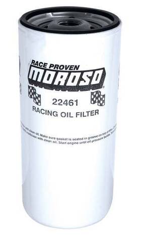 22461 Moroso Racing Oil Filter 8 Tall 13/16-16 Unf