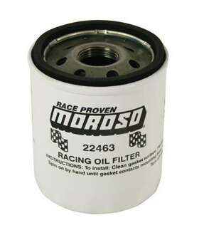 22463 Moroso 22mm Thread Oil Filter For Gm Ls/compatible With/replacement