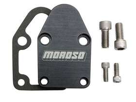65395 Moroso Fuel Pump Plate Sbc Billet