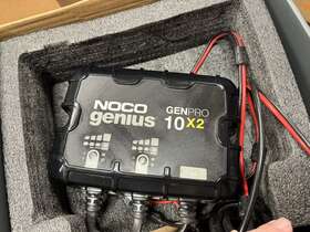 2-bank Noco Genpro10x2 20a Smart Marine Battery Charger