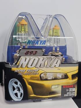 Nok6622 Nokya Hyper Yellow 893 New Old Stock Jdm Fog Light Bulbs Halogen 2500k