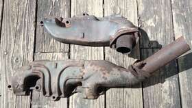 412287 Oldsmobile 402294 1970 442 W-30 455 Exhaust Manifolds X Z Without Utlets