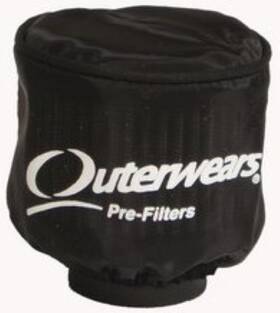10-1049-01 Outerwears #10-1049 Pre-filter Round 3-3/4 Inch Diameter X 6 Tall With Top Blk