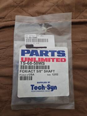 Ts-68-58ws Parts Unlimited 5/8 Inch Fox/act Shock Rebuild Kit