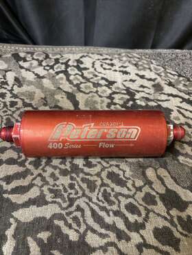 10an Peterson 400 Inline Fuel Oil Filter Series Nhra Drag Race
