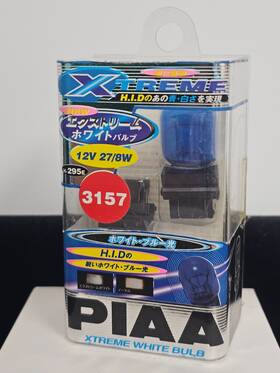 H-295e Piaa Xtreme White Light Bulbs 3157 New Old Stock Vintage Jdm Signal Brake Lamp