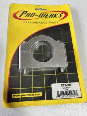C72-308 Pro-werks Bar Mount 1 3/4 Inch Polished Aluminum