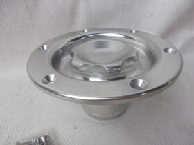 C74-758-h2 Pro-werks Silver Cap With Aluminum Recessed Remote Turn Fill Assm