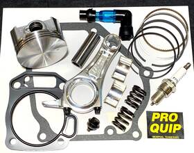 Racersproquip Arc6271kit Ghost/224 Predator 224cc Arc Billet Rod Piston Combo Std70mm Bore With All Needed Parts Usa