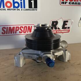 8818 Rcr Nascar Racing Used Performance Parts / Signed Water Pump No#8818 Ex
