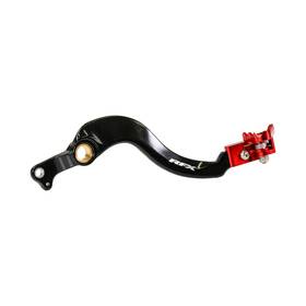10200 Rfx Rear Brake Pedal Red Folding Tip Hon