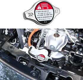 Qph5324 Rgoaanc Radiator Cap Cover Car Coolant Reservoir Compatible