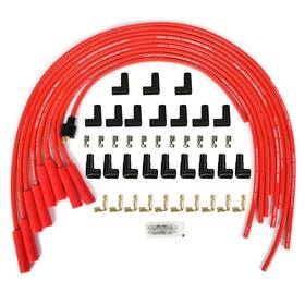 Rlp-4040-rd Rlp Universal Spark Plug Wire Set 8.5mm With Red Silicone Jacket And Straight