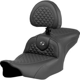823-07-208b2 Saddlemen Roadsofa Ds Seat With Drivers Backrest - Dark Gray Sti 823-07-208b2 Saddlemen Roadsofa Ds Seat With Drivers Backrest - Dark Gray Sti