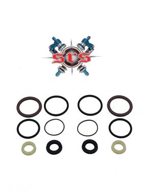 Schmidty Racing Atv-sk-ca-rlb-5-8-0002 Custom Axis Large Body Gen-1 Shock Rebuild Seal Kit 5/8 Inch Shaft