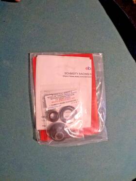 Atv-sk-wp-1-2 Schmidty Racing Works Performance Shock Rebuild Seal Kit Steeler 1/2 Inch Shaft Ahrma Vintage Twin