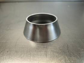 Sdl T2253 6061 Transition Reducer 2.25 Inch To 3 .065 Aluminum Tig Weld Turbo Fabrication