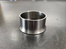 T225s Sdl Transition Reducer 2 Inch To 2.25 .065 304 Stainless Tig Weld Turbo Fabrication