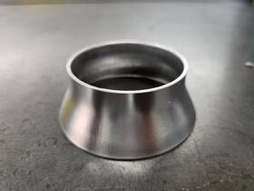T25325 Sdl 6061 Transition Reducer 2.5 Inch To 3.25 .065 Aluminum Tig Weld Turbo Fabrication