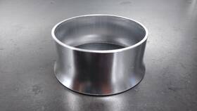 T3325 Sdl 6061 Transition Reducer 3 Inch To 3.25 .065 Aluminum Tig Weld Turbo Fabrication