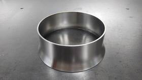T445s Sdl Transition Reducer 4 Inch To 4.5 .065 304 Stainless Tig Weld Turbo Fabrication