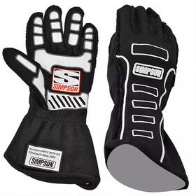 Sim21300xk-o Simpson Safety Competitor Glove X-large Black Outer Seam 21300xk-o