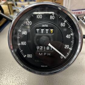Sn5346-02 Smith Mile Per Hour Gauge 1-180 Mph Made In The Uk 4 Inch Cobra