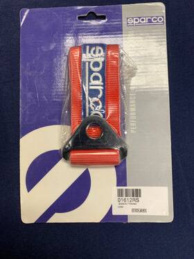 Sparco 01612rs Racing Universal Tow Strap/tow Hook Ribbon